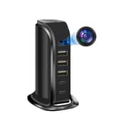 GENERICO - Cámara Espía Alámbrica Oculta Full Hd 4k Carga 4 Usb Y 1 C