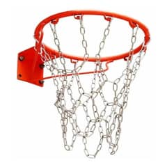 JUGUETON - Red Basketball Cadena Acero Inoxidable 12 Bucles