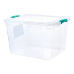 WENCO - Caja Organizadora 45 Litros Transparente