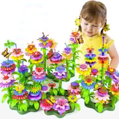 GENERICO - 103Pcs Juguetes De Construcción De Jardin De Flores