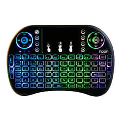GENERICO - Mini Teclado Inalambrico Touchpad Smartv Pc Color Del Teclado Negro Idioma Español