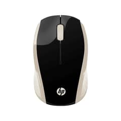 HP - 200 Mouse Inalámbrico 2.4GHz Ergonómico y Portátil Plateado