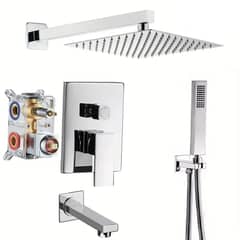 LONEASY - Grifos de Ducha Empotrados Set Sistema de Ducha