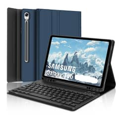 JOIGO - Funda Con Teclado Español Para Samsung Tab S10 Fe 109 Azul