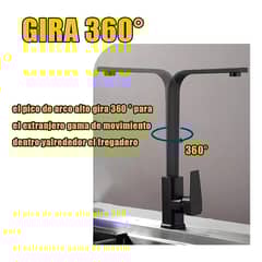 GENERICO - Monomando Mezclador Llave Fregadero Para Baño Lavabo Acabado