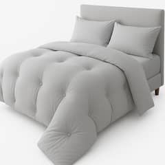 WAKESHOME - Plumón Invierno Algodón Microfibra Estilo Nórdico Suave y Cálido