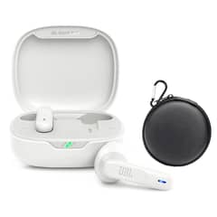 JBL - Audífonos Wave Flex De Bluetooth-Blanco y estuche