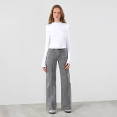 RAINDOOR - Pantalón Wide Leg Pocket Mujer