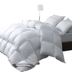WAKESHOME - Plumón Nórdico Premium 100% Algodón Super Acolchado