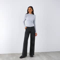 RAINDOOR - Polera Manga Larga Vuelos Broderie Mujer