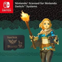 SANDISK - Microsd 1tb Nintendo Switch Original Zelda Edit Snipercl