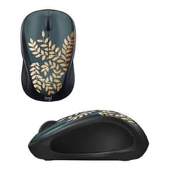 LOGITECH - Mouse M317c Inalambrico Golden Garden Black