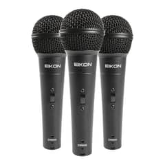 EIKON - DM800KIT- KIT 3 MICROFONOS DINAMICOS CSWITCH