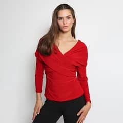 NATALIA SEGUEL - Polera Suri Rojo