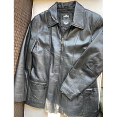 A - CHAQUETA VINTAGE UNISEX 100% CUERO NATURAL