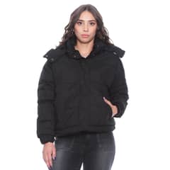 WADOS - PARKA MANGA LARGA REVERSIBLE CON CAPUCHA Y PIEL SINTETICA