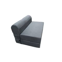 RECUTEX - SOFA CAMA ESPUMA GREY 190X75X18 full