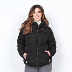 WADOS - PARKA MANGA LARGA SOLIDO CON CAPUCHA