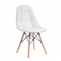 GENERICO - Silla Buckle Acolchada - Blanco
