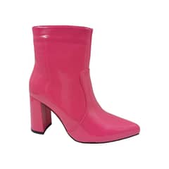 MD - Botín Fucsia Taco Mujer