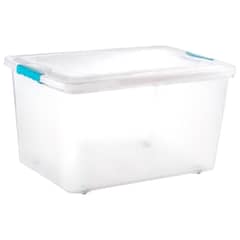 REYPLAST - Caja Organizadora 38 Litros Con Ruedas