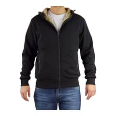 HERIEL - Polerón Hombre Forrado En Chiporro Con Gorro