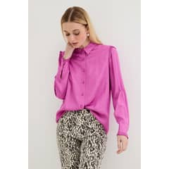 ASH - Blusa Manga Larga Morado Mujer