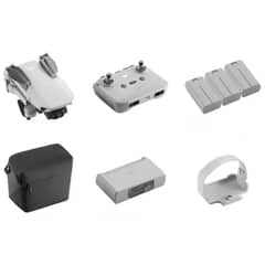 DJI - Dron Mini 4k De Con Kit Fly More Color Gris Fgamingcl