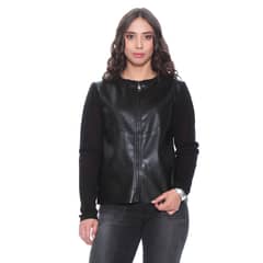 WADOS - CHAQUETA MANGA LARGA CUERO ECOLOGICO