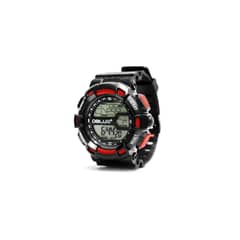 DBLUE - Reloj Deportivo Digital Sumergible 30mts Color Rojo - SC