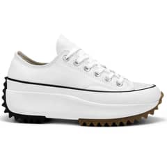 HERIEL - Zapatillas Lona Plataforma Run Mujer Urbanas Negra