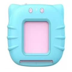 GENERICO - Máquina Didáctica Con 112 Tarjetas Español-inglés Para Niños Azul