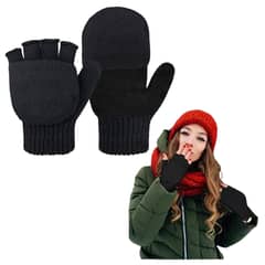EKOL TACTICA MILITAR - Guantes Térmicos De Invierno Sin Dedos Convertibles Chiporro