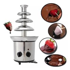 GENERICO - Cascada de chocolate 4 niveles ideal para eventos y fiestas
