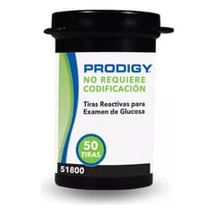 PRODIGY - 50 Tiras Reactivas Para Glicemia