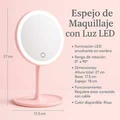 MOVI - Espejo de Maquillaje Luz Led