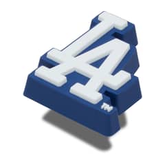 CROCS - Jibbitz MLB Los Ángeles Dodgers Blanco