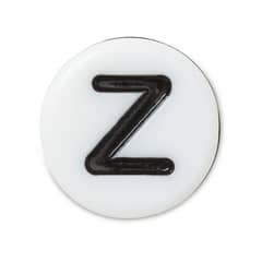 CROCS - Jibbitz Z Pequeña Carta de Amistad Blanco