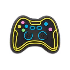 CROCS - Jibbitz Pack de 5 Control Gamer Con Luz Negro