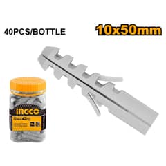 INGCO - Tarugos 40 Piezas 10x50 Mm Hwsp1005011 Tapon Roscado