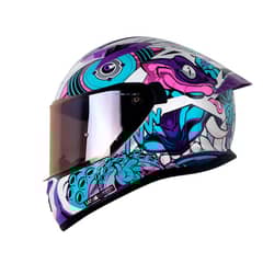 SHAFT - Casco Moto 522 sp Comic Monster bl Brillo mr Integral TALLA S