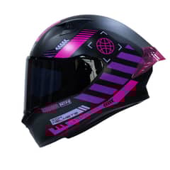 ICH - Casco Moto 503 Cyberpunk fc sm Integral Certificación dot qr TALLA L