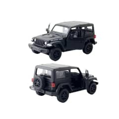 GENERICO - Jeep de Colección Jeep Wrangler Rubicon escala 136 negro