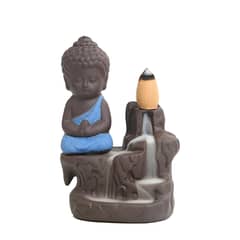 AAYO MODA - Cascada De Humo buda Para interior con 10 cono de regalo