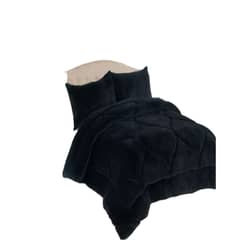 GENERICO - PLUMON DE INVIERNO 2 PLAZAS NEGRO