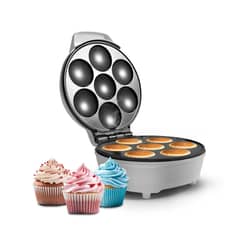 BLANIK - Maquina Para Hacer Cupcakes 7 Magdalenas 800W BCCM012