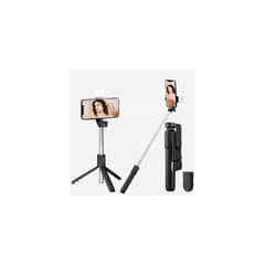GENERICO - Palo De Selfie 3 En 1 / Bluetooth / Luz / Control / Tripode