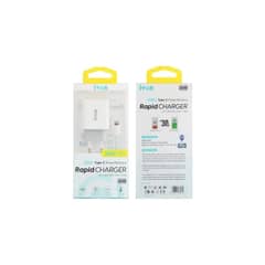 GENERICO - Cargador Carga Rápida 18w + Cable Para iPhone Ivon