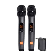 FIDEK - Kit de Microfonos Inalambricos Portatil M23