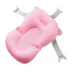 ATLAS - Cojín Malla De Baño Para Tina Rosado
